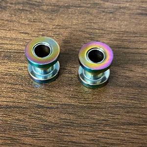 6mm 2G PAIR Screw Fit Tunnels